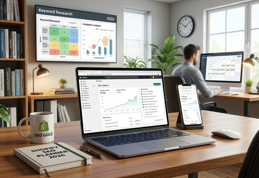 Shopify SEO Nasıl Yapılır? 2026 Kapsamlı SEO Rehberi